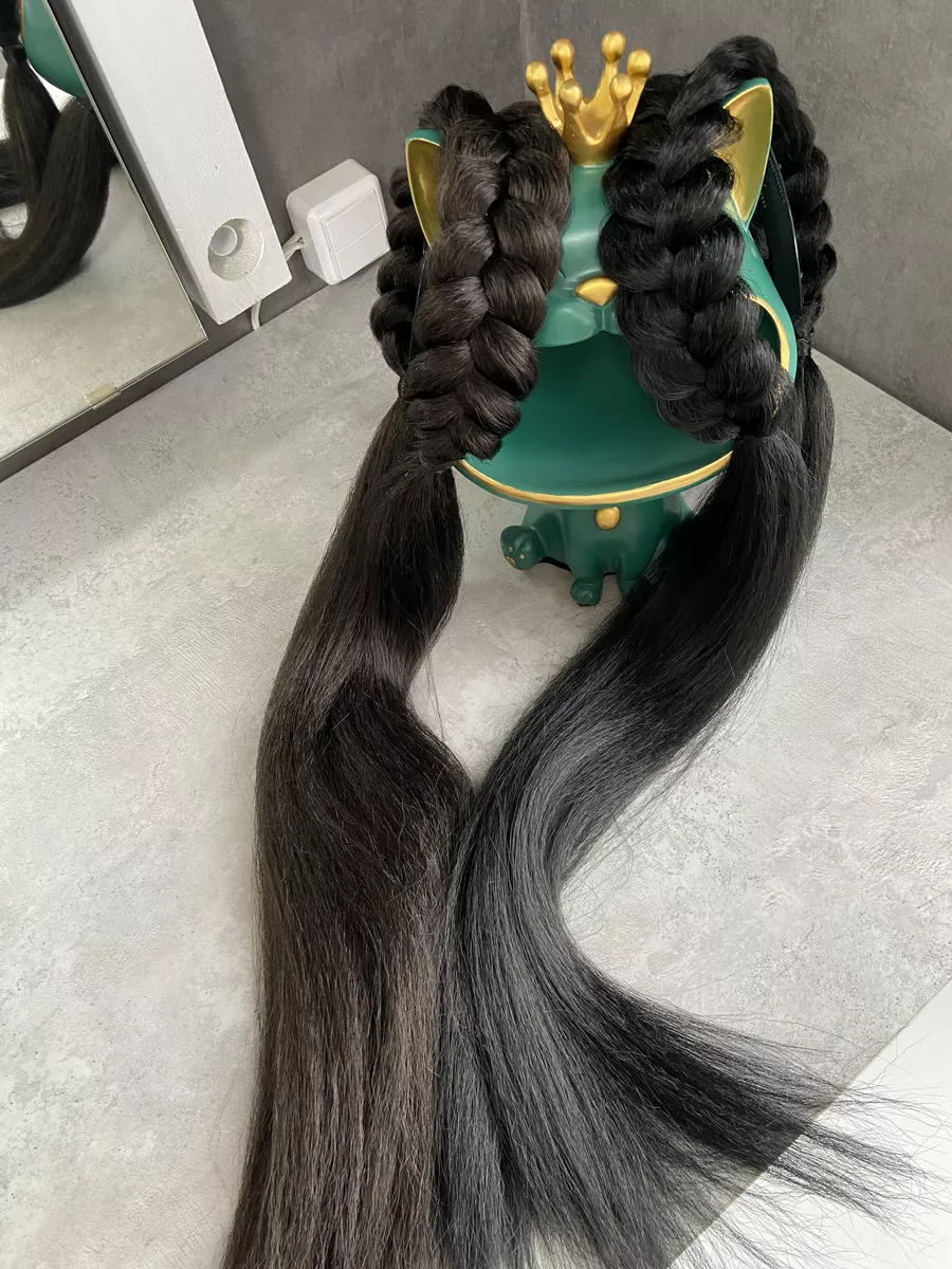 Ободок с хвостиками