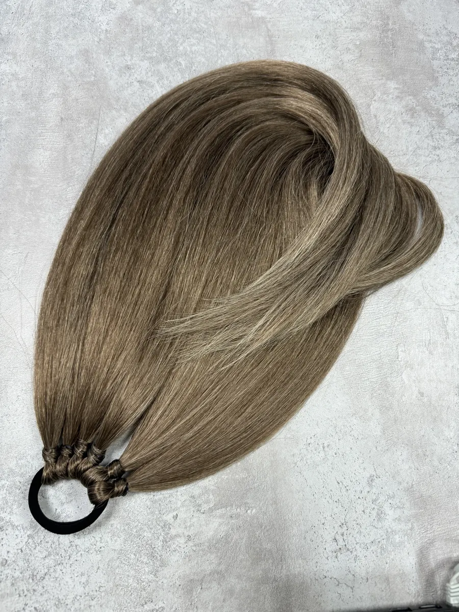 Хвост из канекалона на резинке