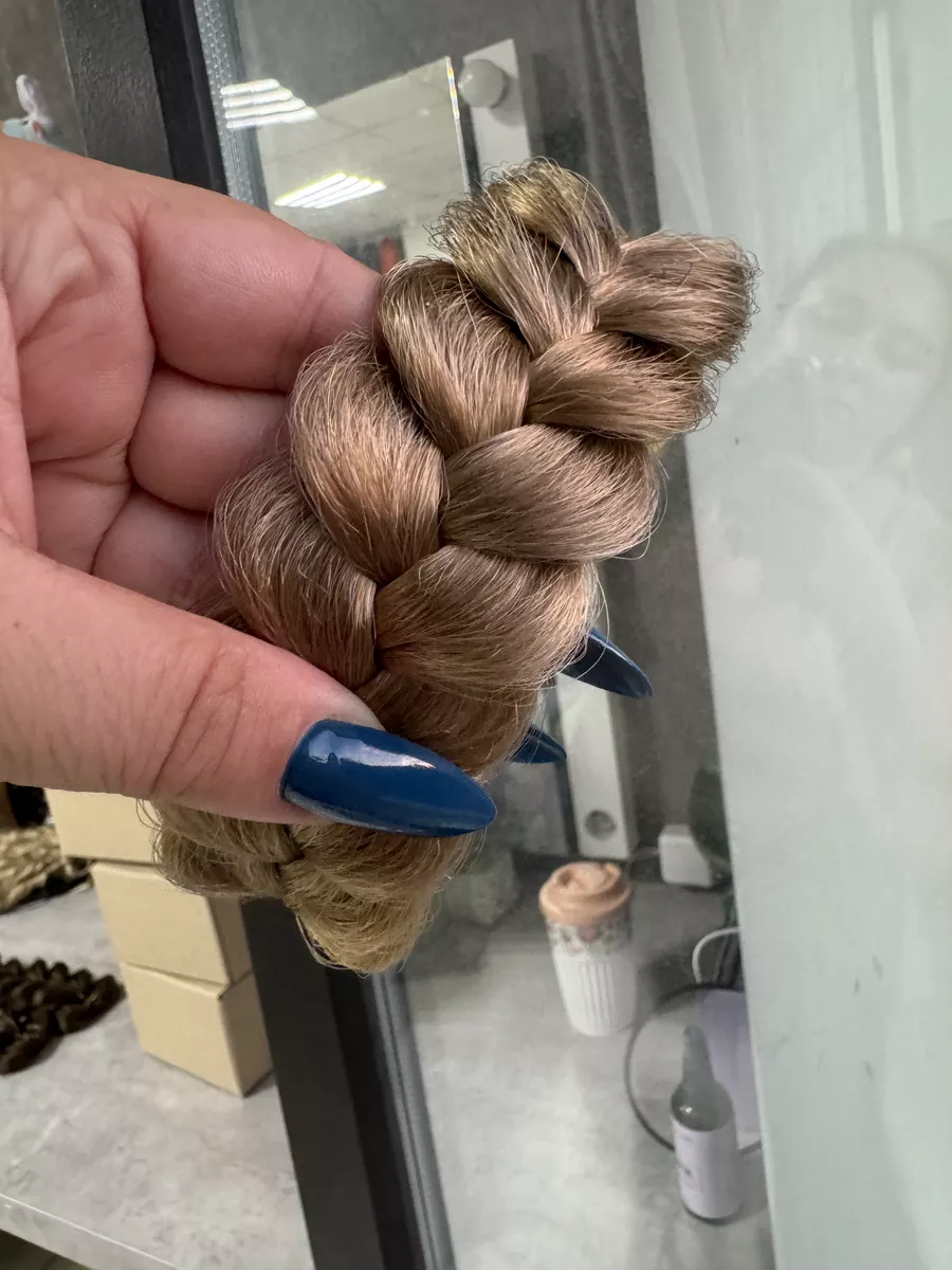 Ободок с косой