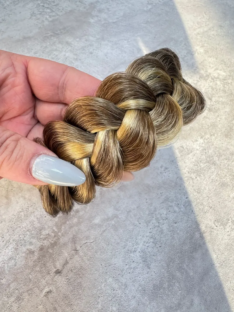 Ободок с косой