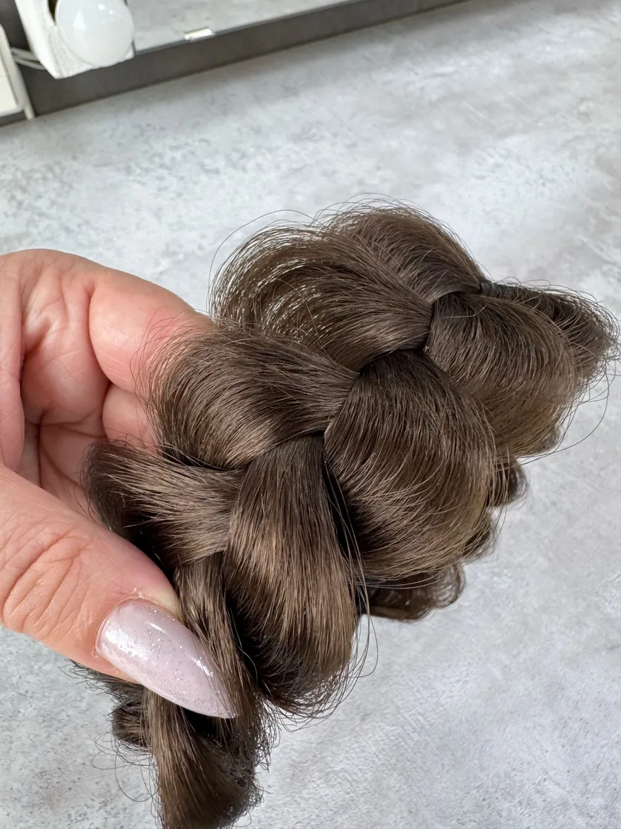 Ободок с косой