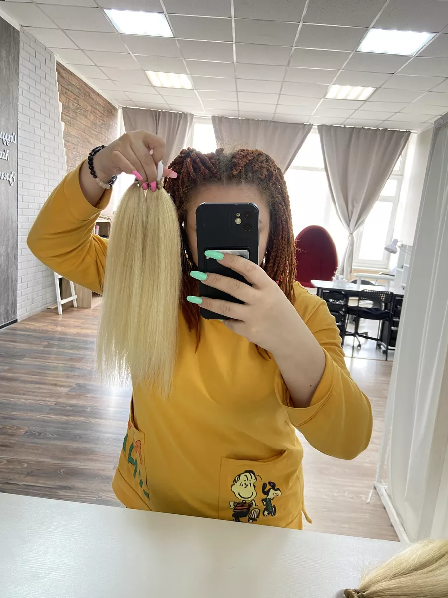 Хвост из канекалона на резинке