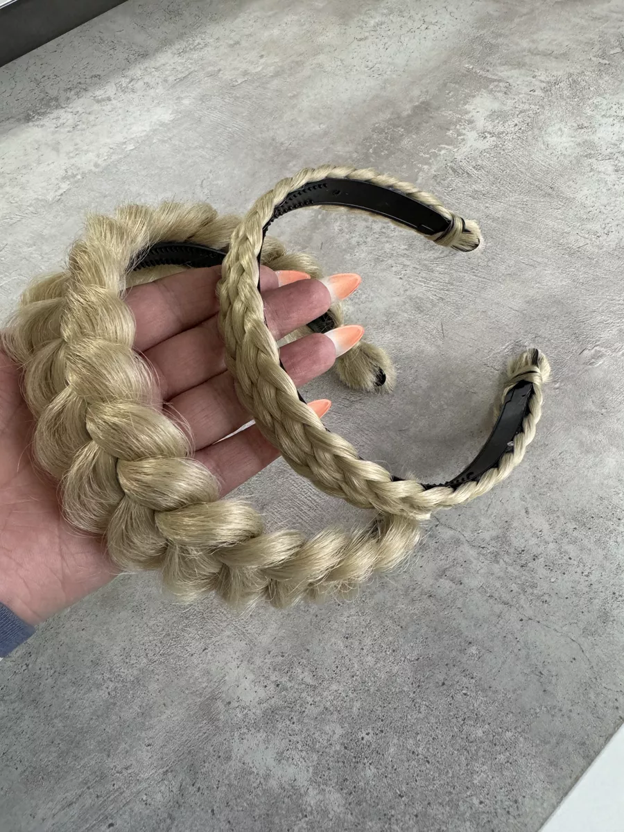 Ободок с косой