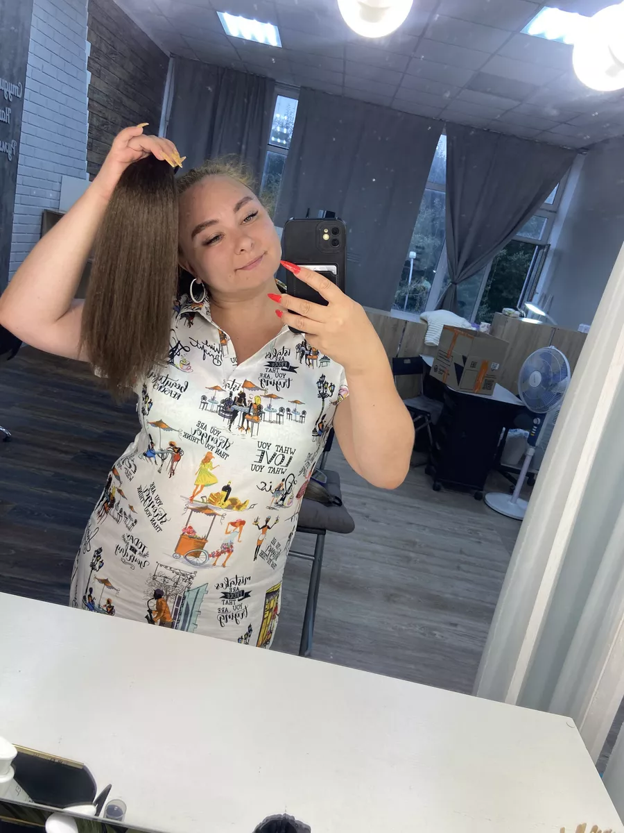 Хвост из канекалона на резинке