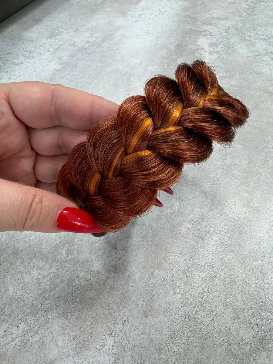 Ободок с косой