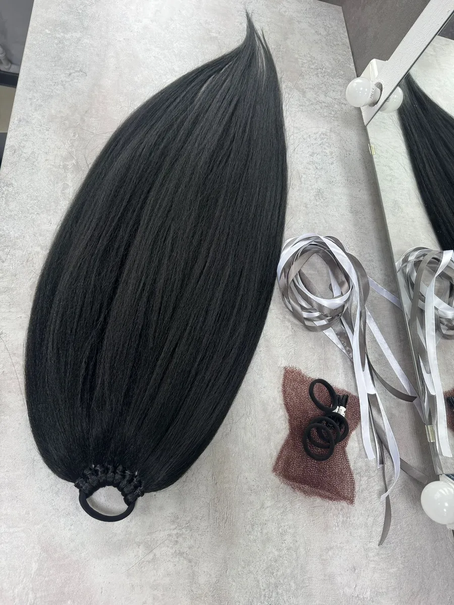 Хвост "Жасмин" на резинке