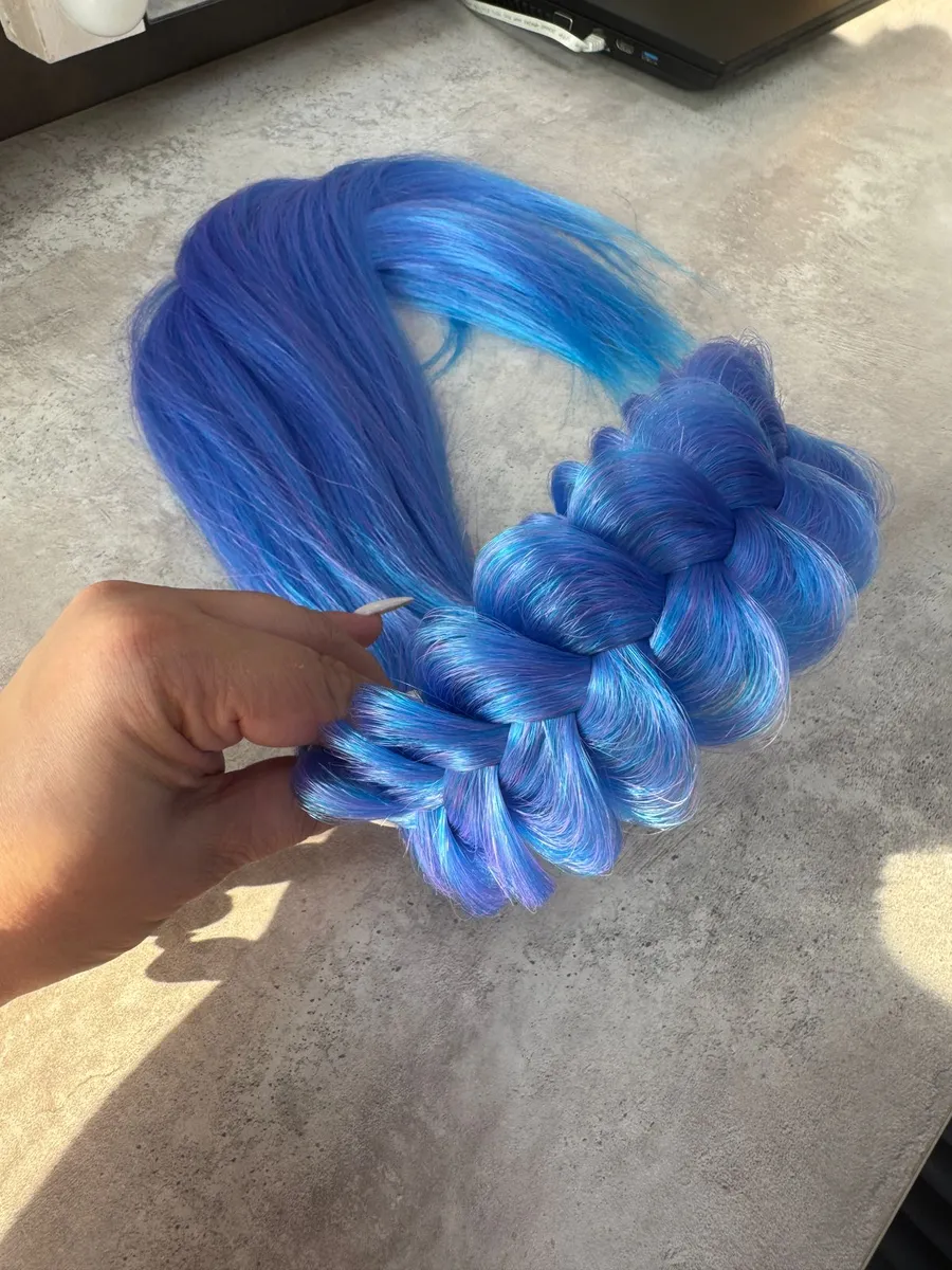 Ободок с хвостиками