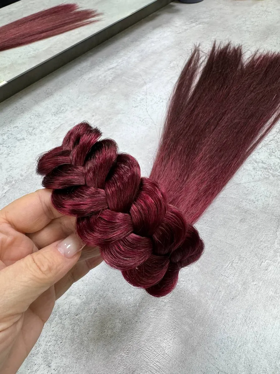 Ободок с хвостиками