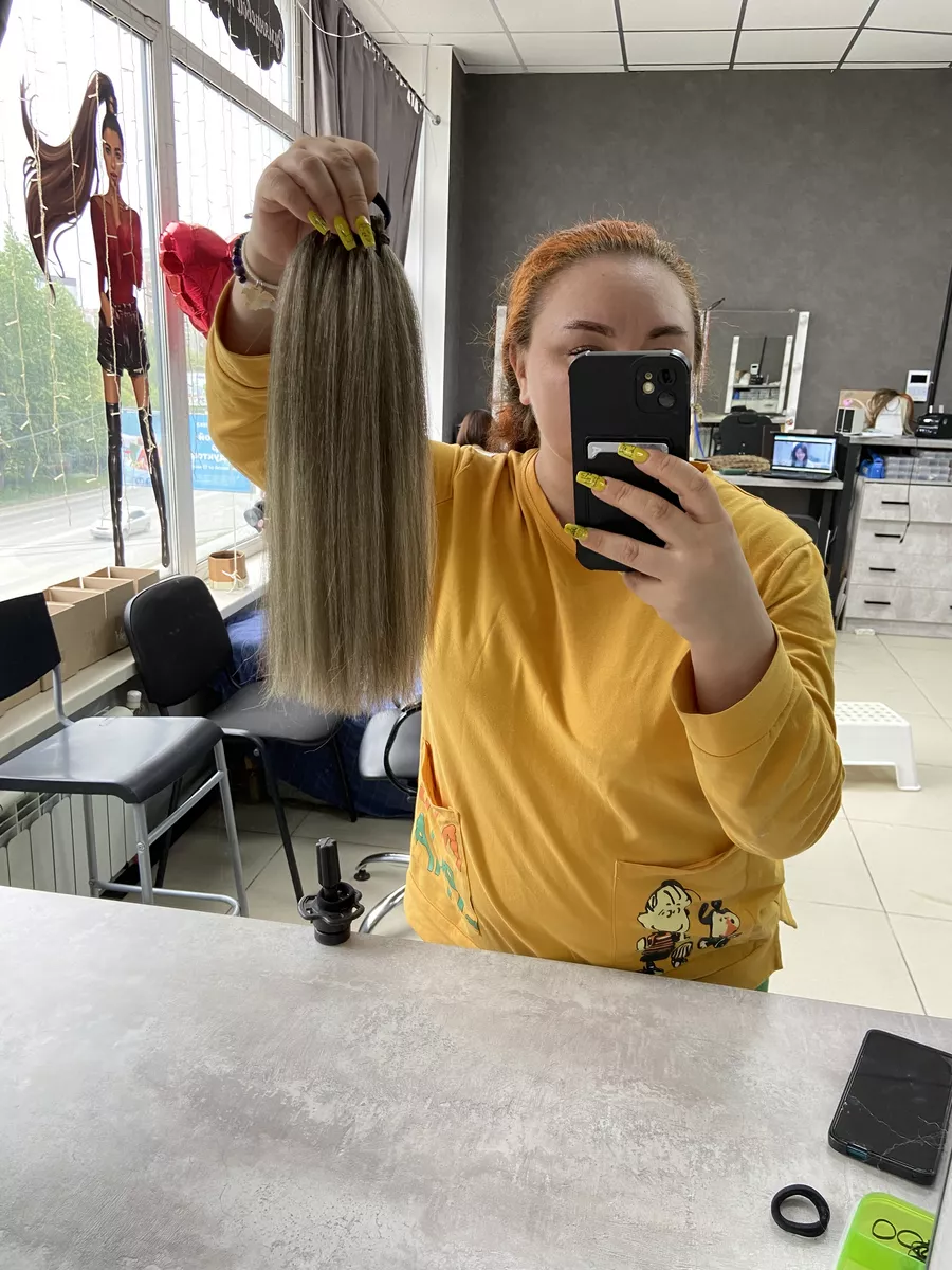 Хвост из канекалона на резинке