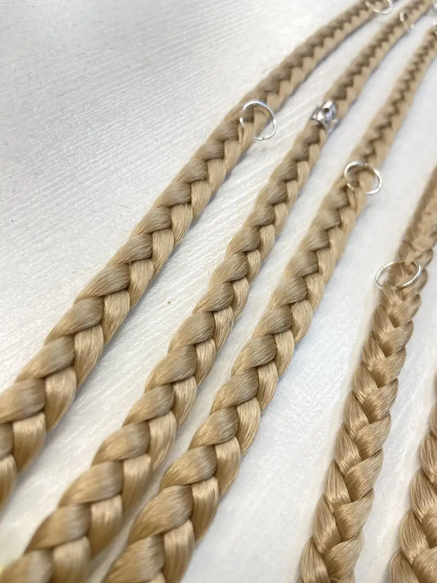 косы на заколках