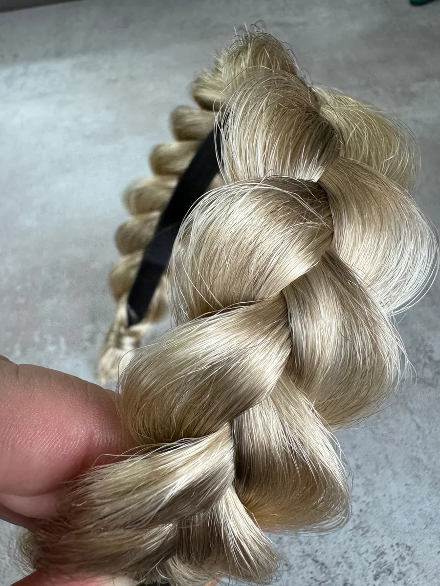 Ободок с косой