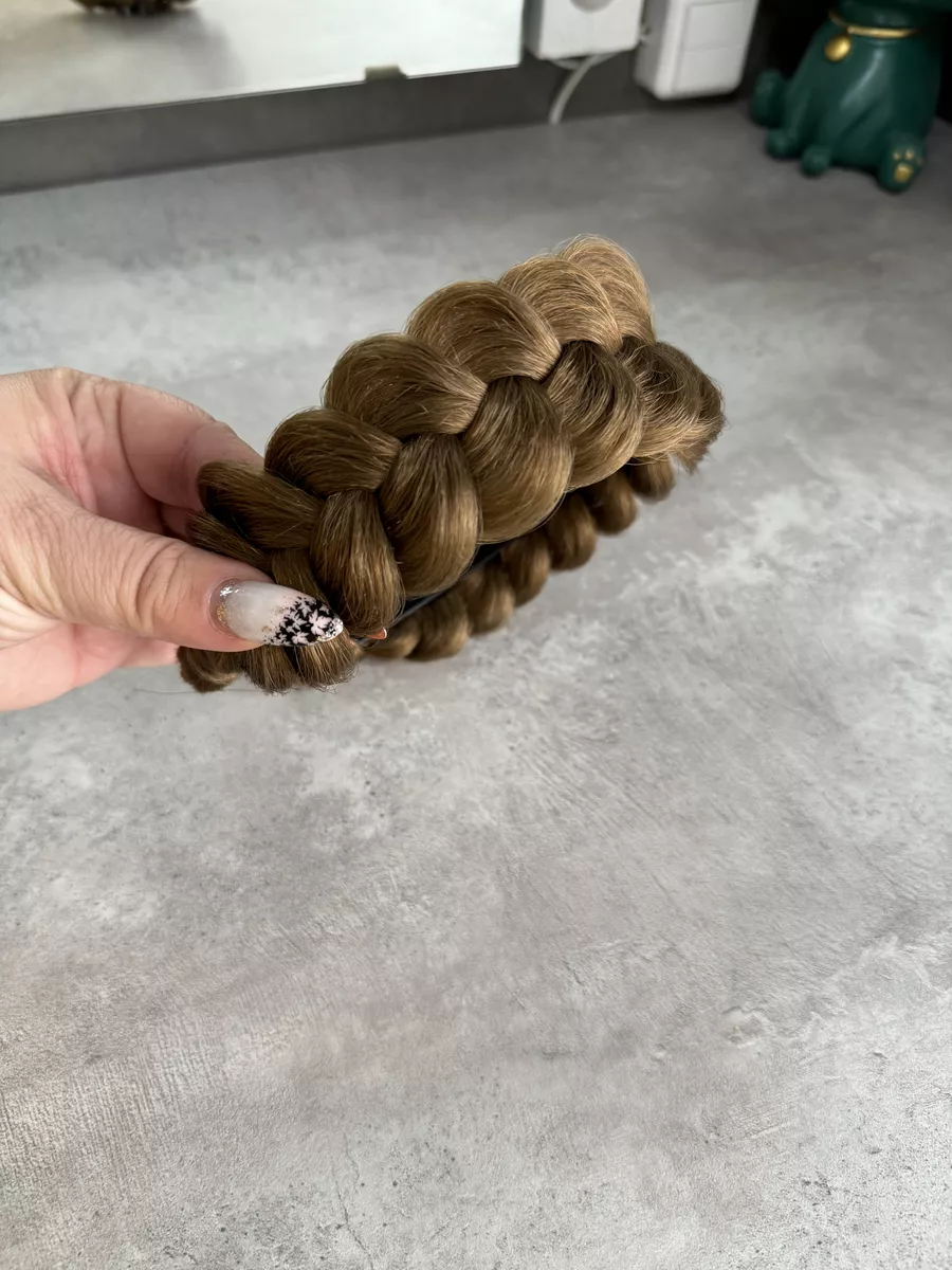 Ободок с косой