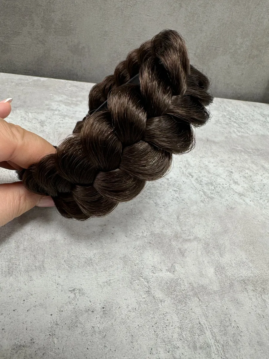 Ободок с косой