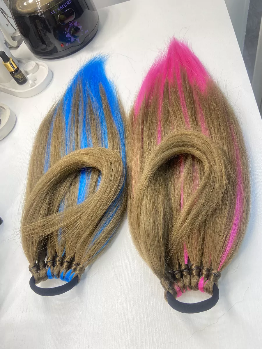 хвосты на резинке Харли Квинн