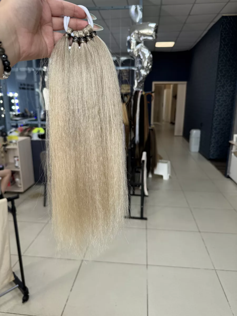 Хвост из канекалона на резинке