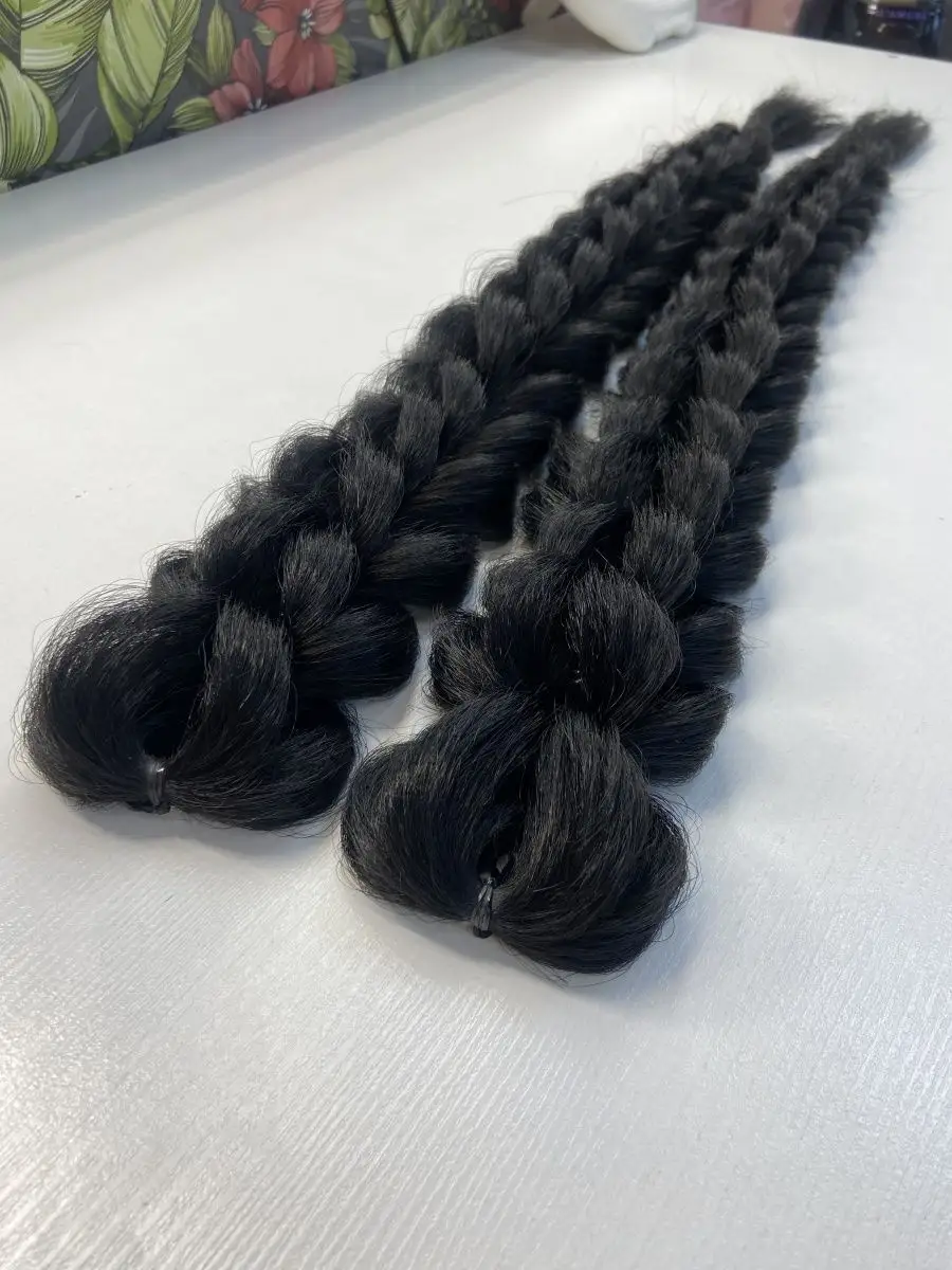 3д косы накладные на заколках