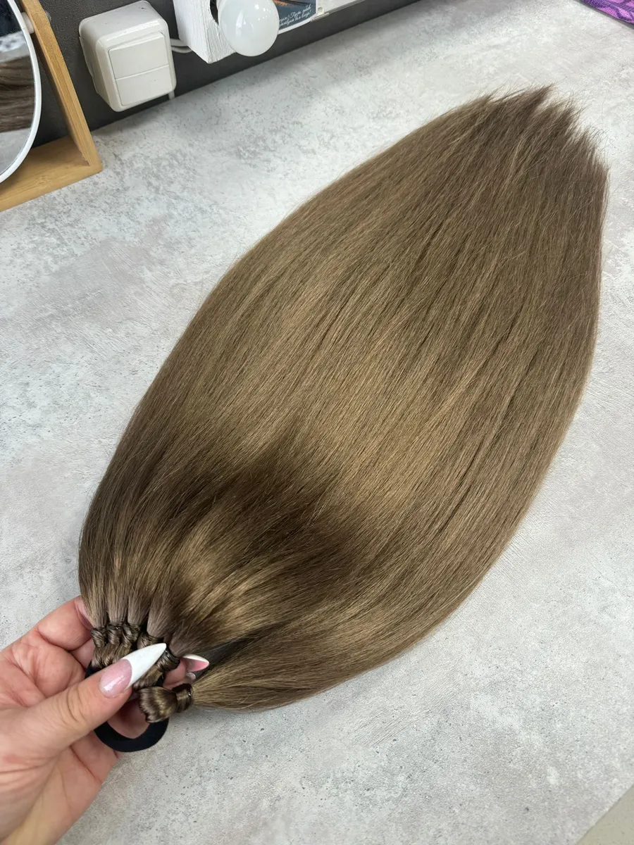 хвост на резинке