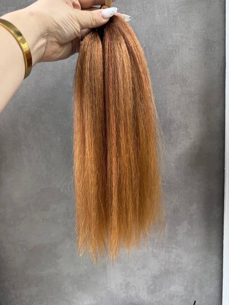 Хвост из канекалона на резинке