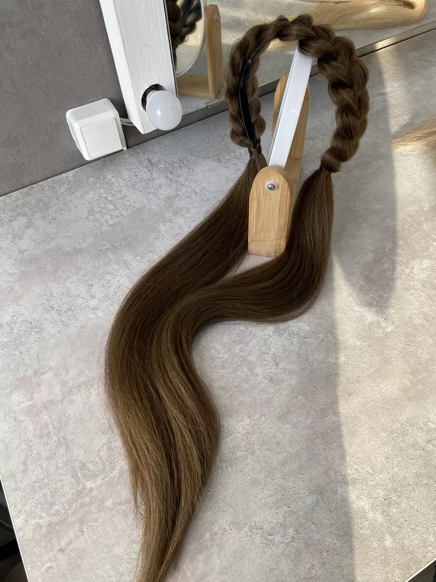 Ободок с хвостиками