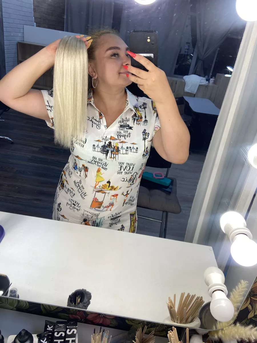 Хвост из канекалона на резинке