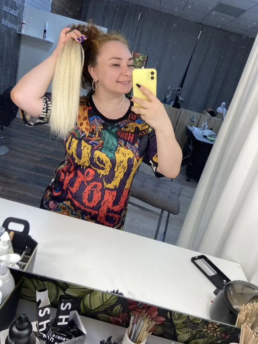 Хвост из канекалона на резинке