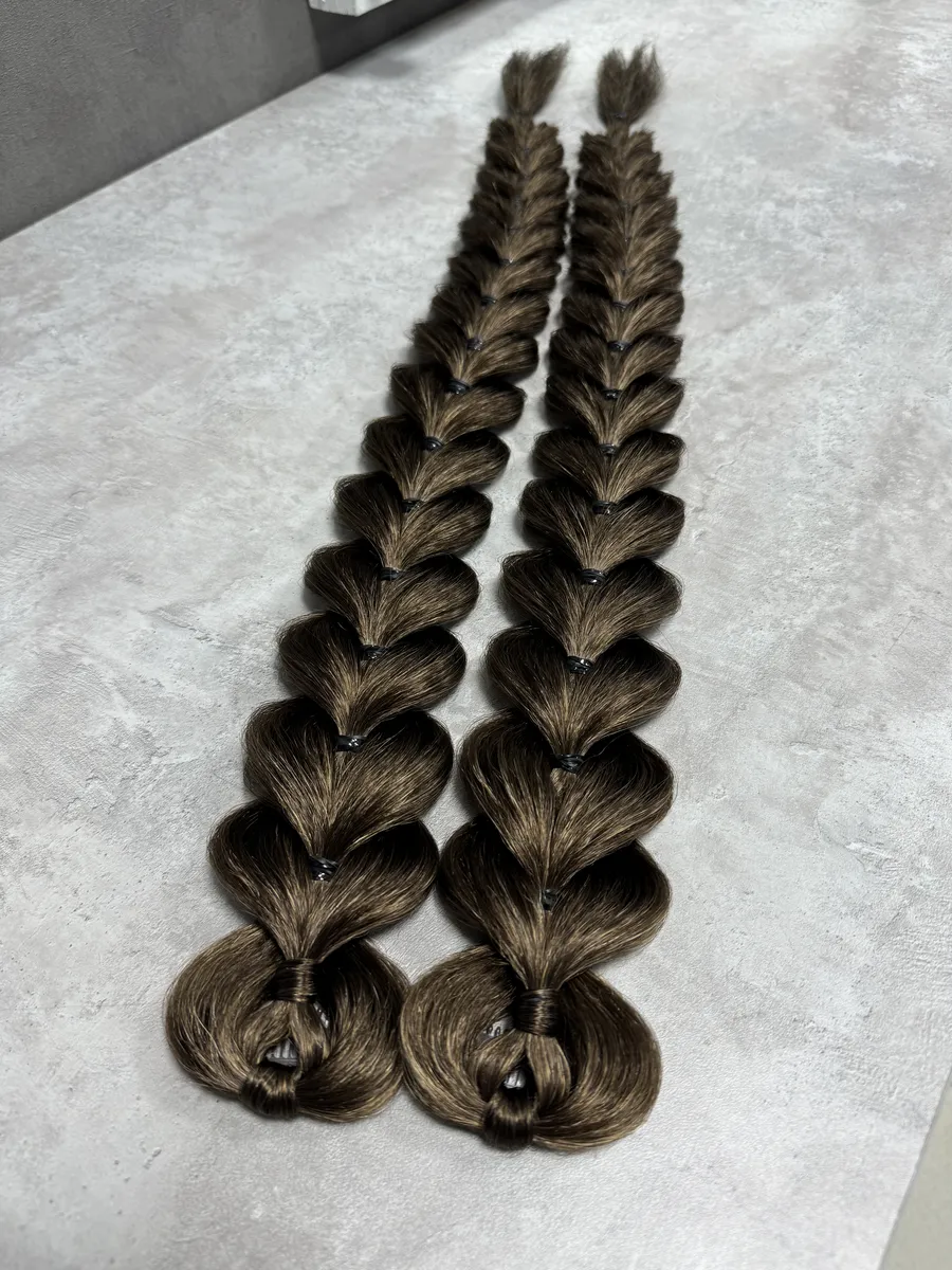 Французские косы накладные на заколках