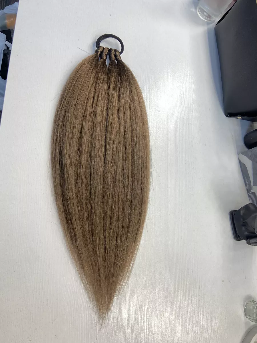 Хвост из канекалона на резинке