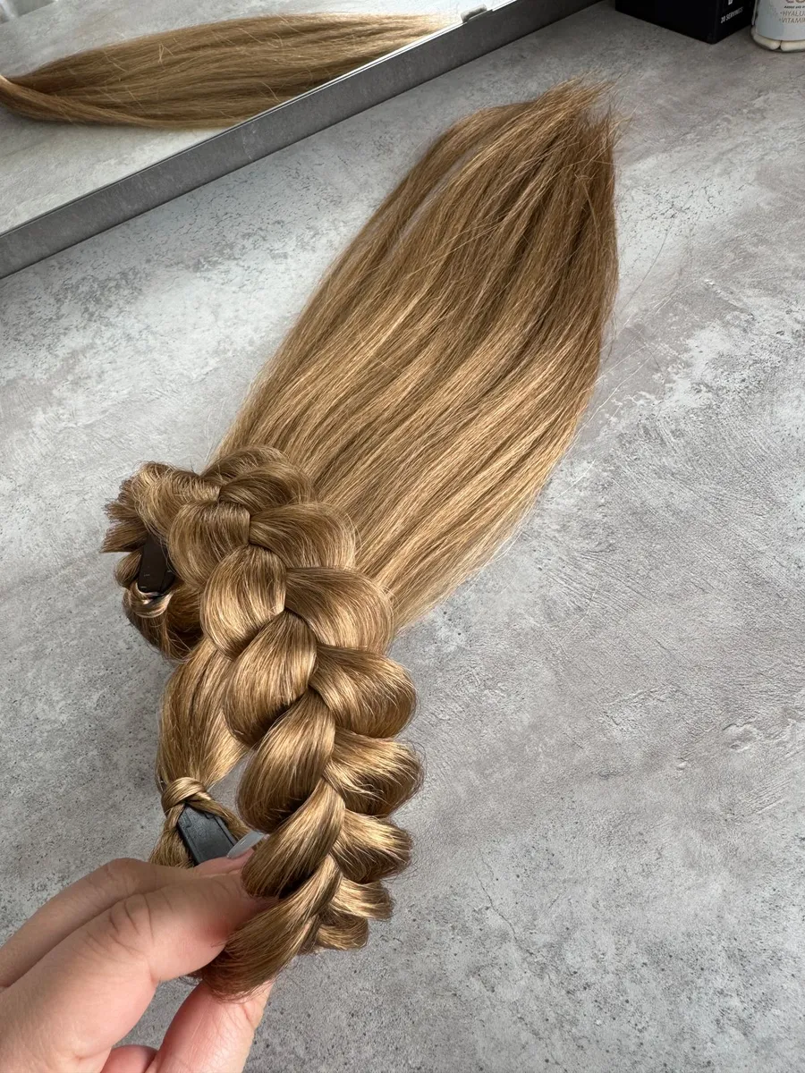 Ободок с хвостиками