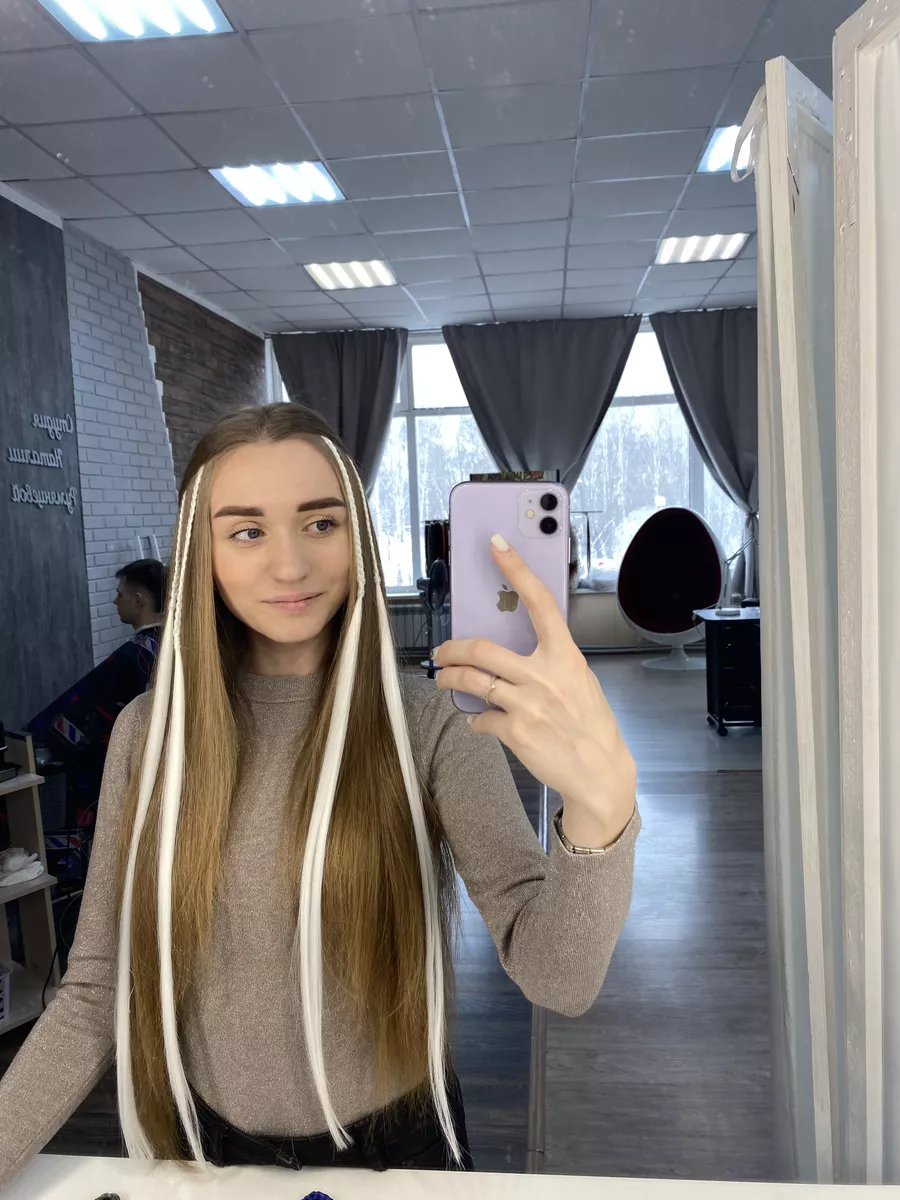 косы на заколках