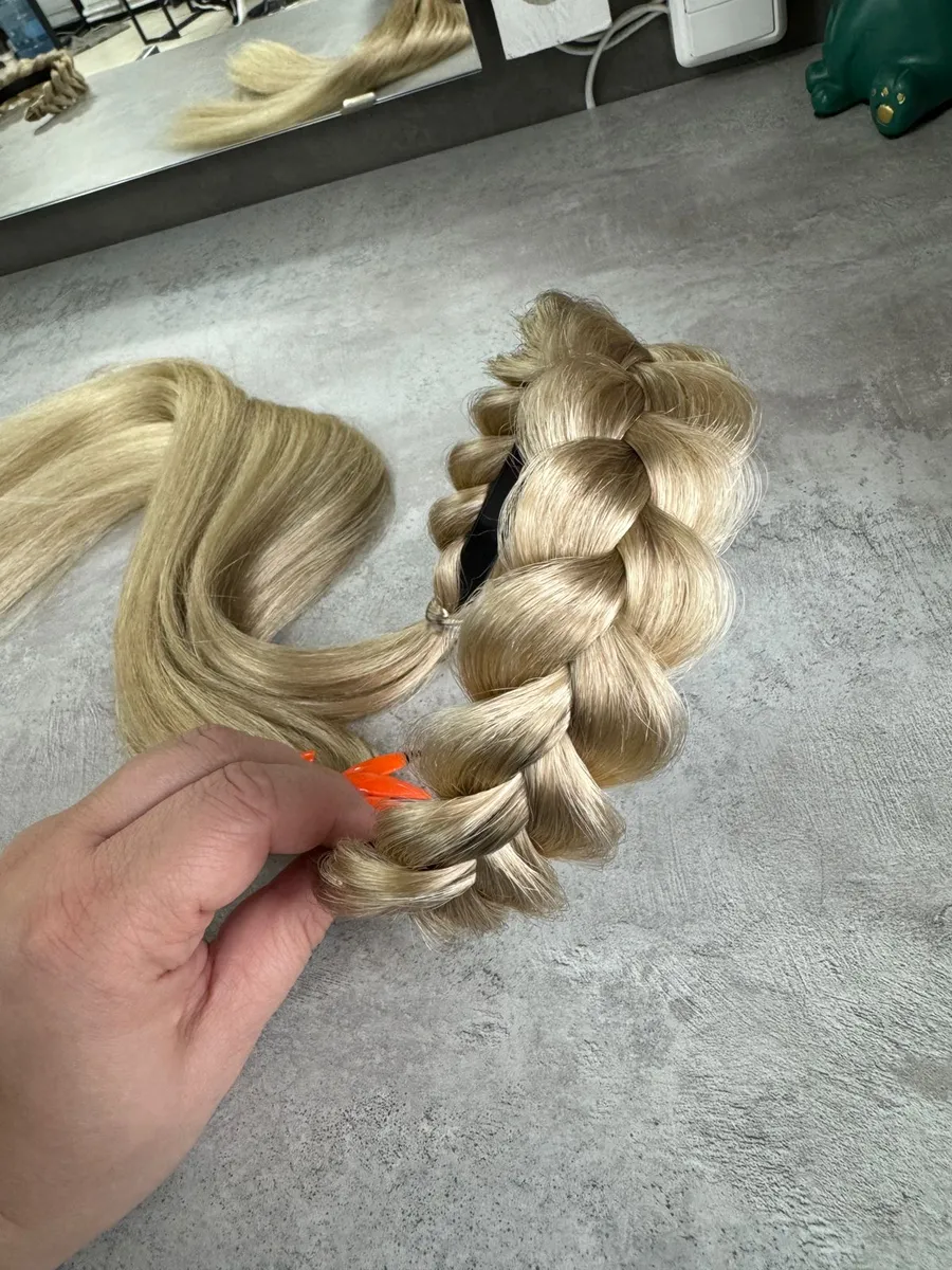 Ободок с хвостиками