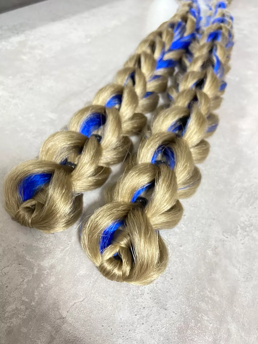 3д косы накладные на заколках