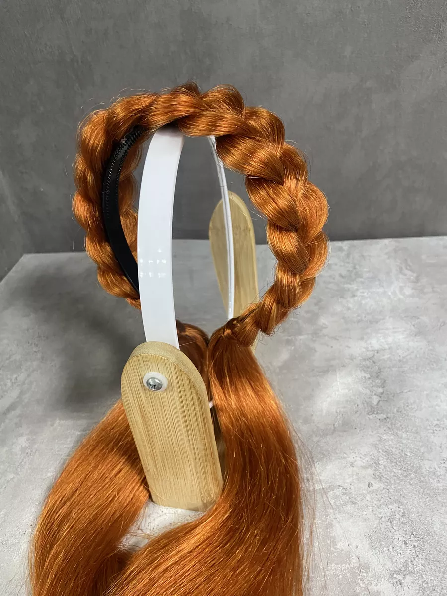 Ободок с хвостиками