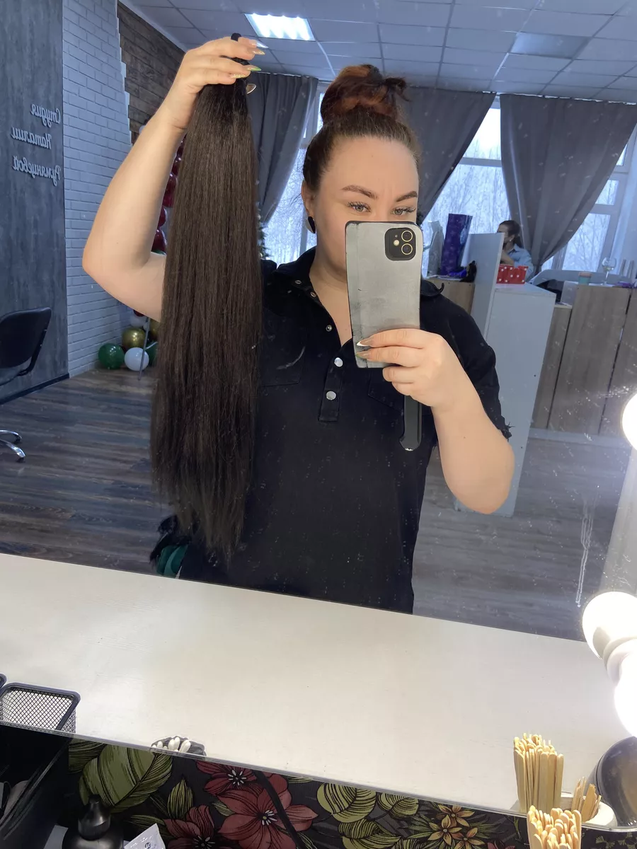 Хвост из канекалона на резинке