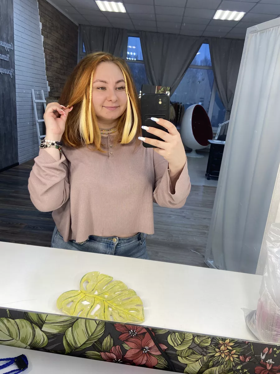 косы на заколках