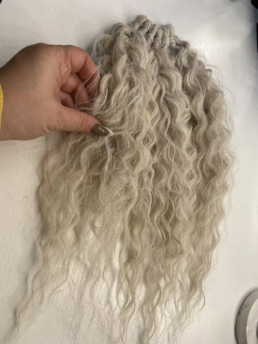 Кудрявый хвост на резинке