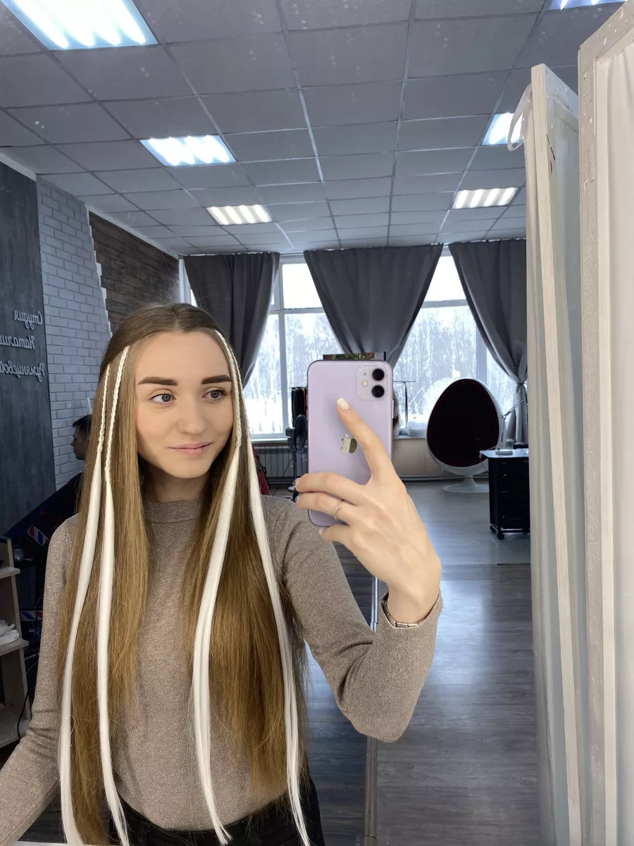 косы на заколках