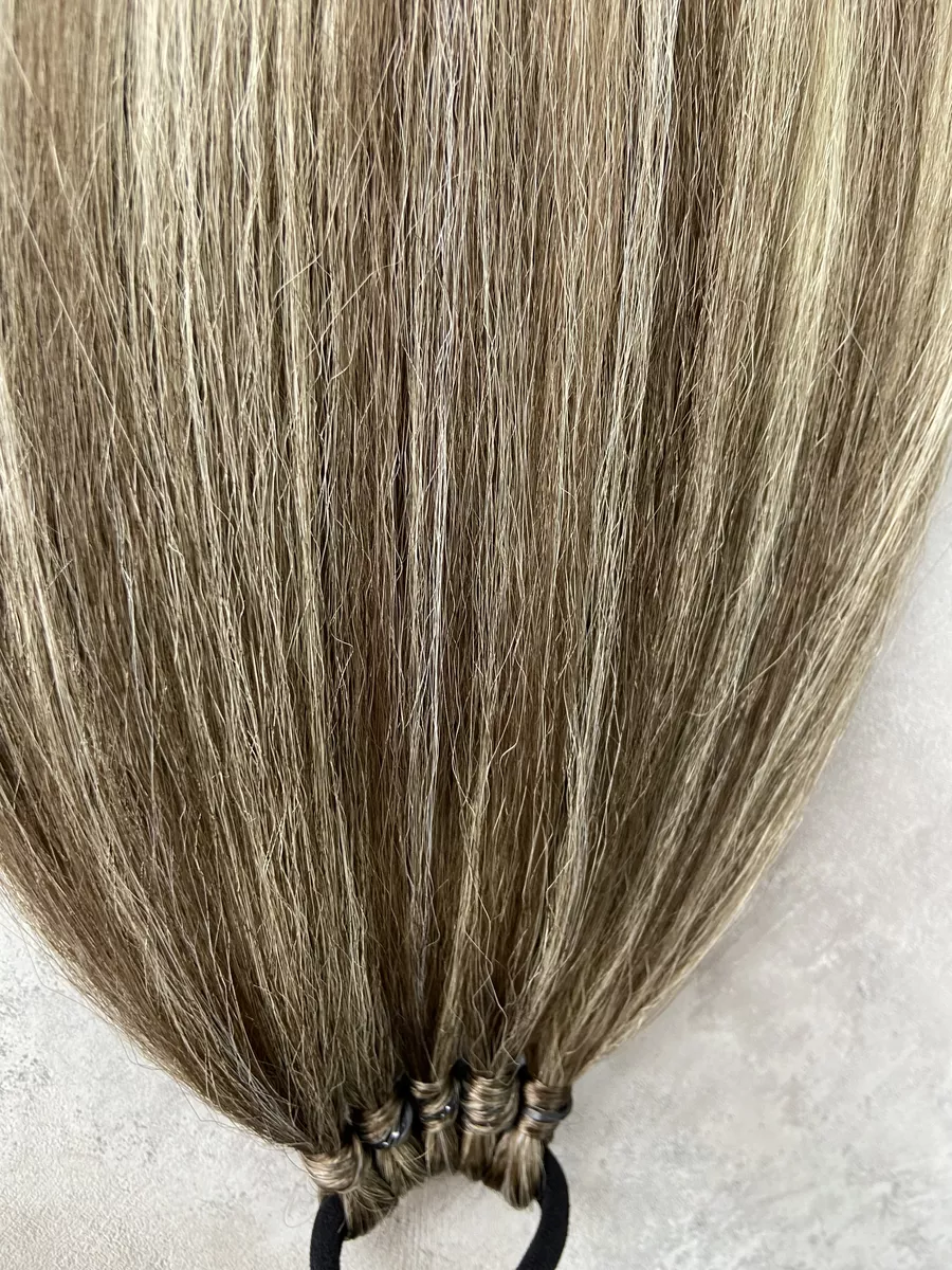 Хвост из канекалона на резинке