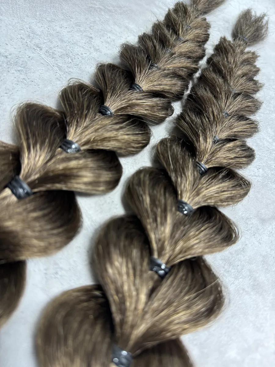 Французские косы накладные на заколках