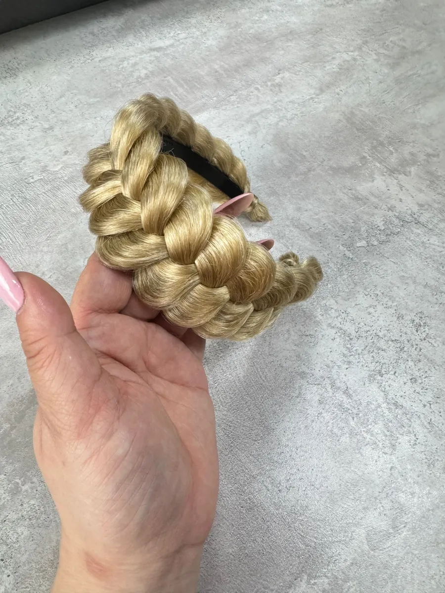 Ободок с косой