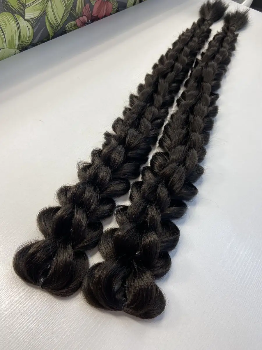 3д косы накладные на заколках