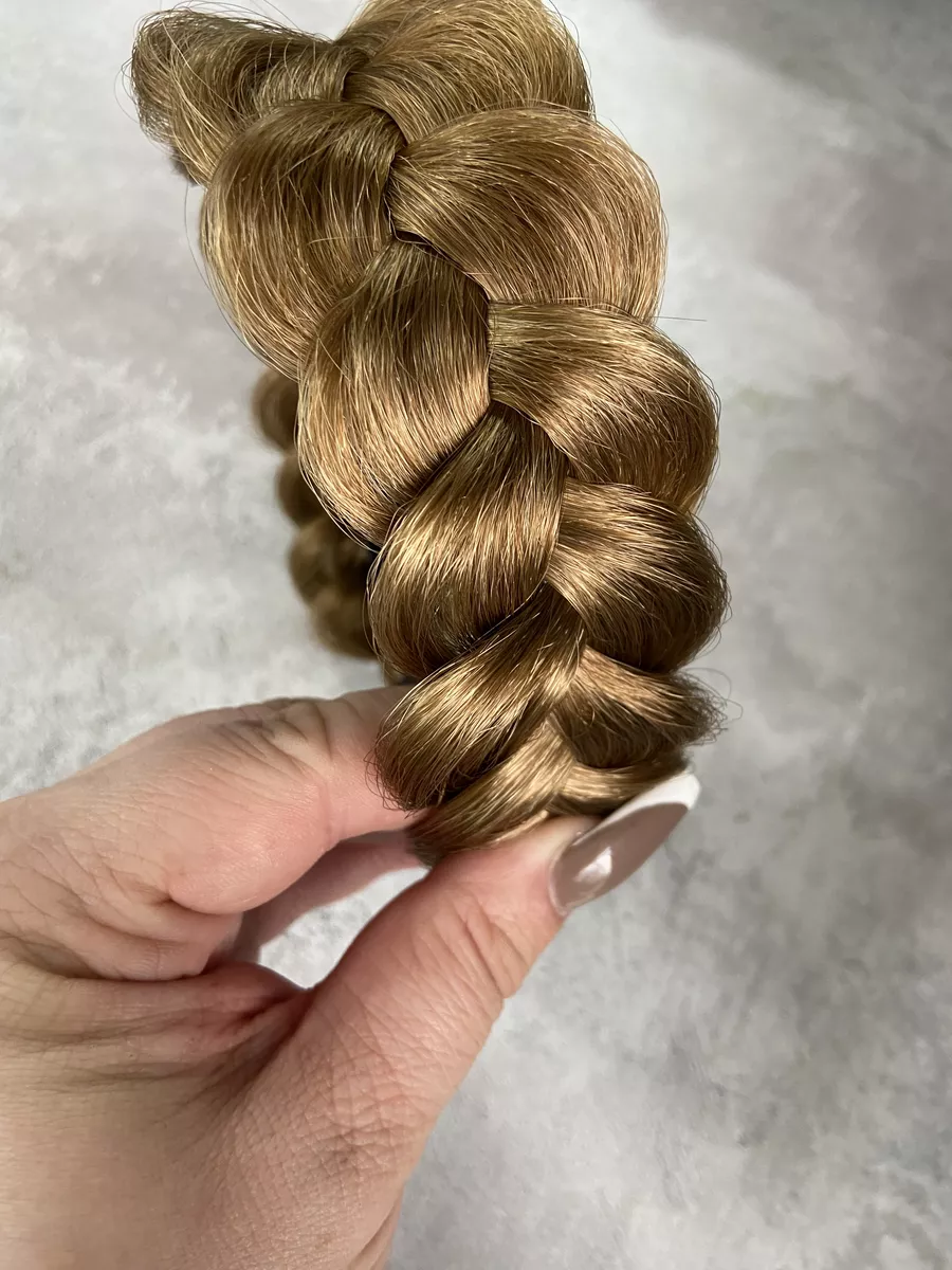 Ободок с косой