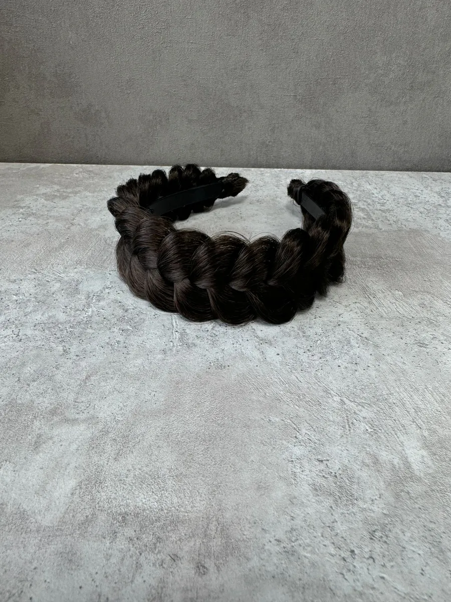 Ободок с косой