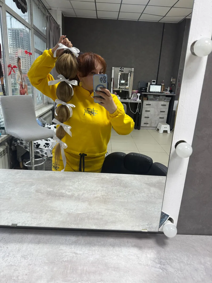 Хвост "Жасмин" на резинке