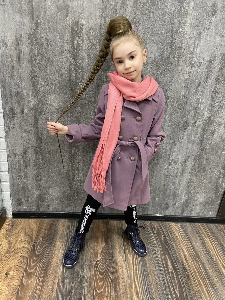 Хвост-коса на резинке