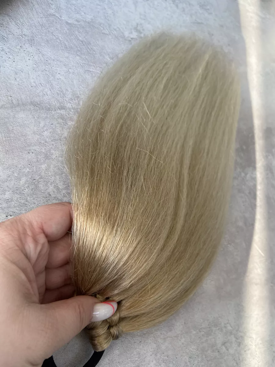 Хвост из канекалона на резинке