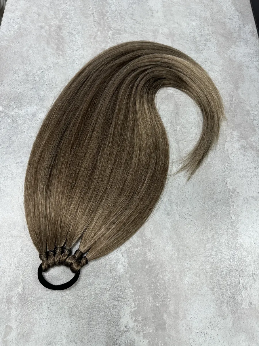 Хвост из канекалона на резинке