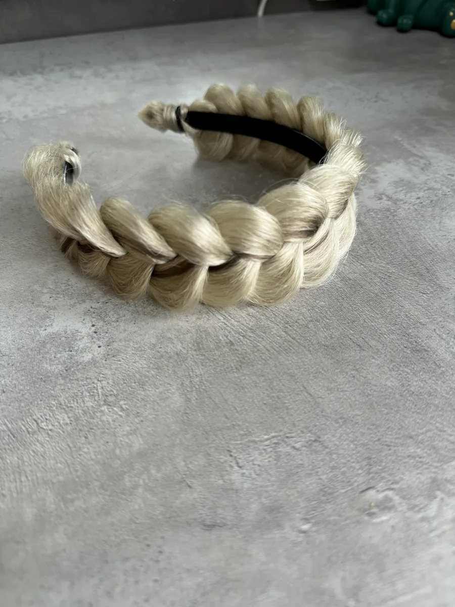 Ободок с косой