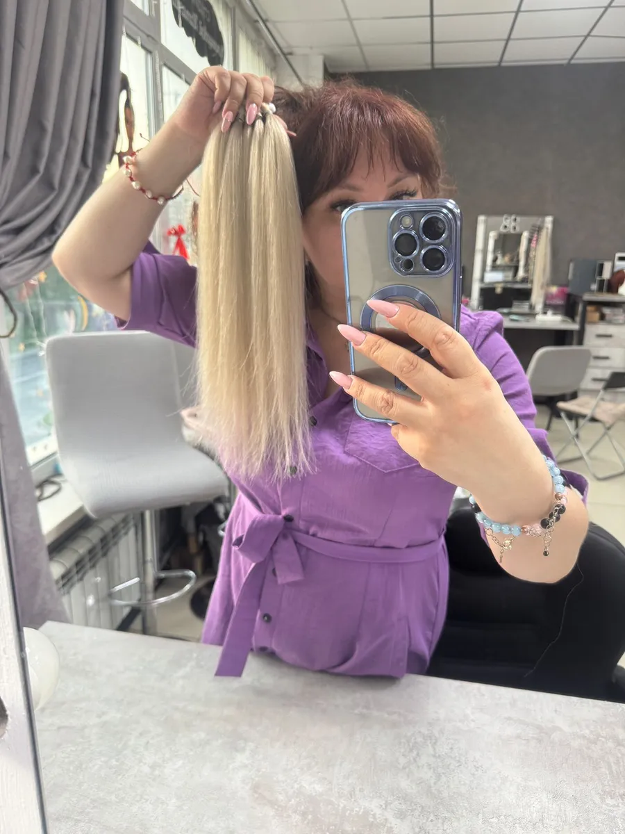 Хвост из канекалона на резинке