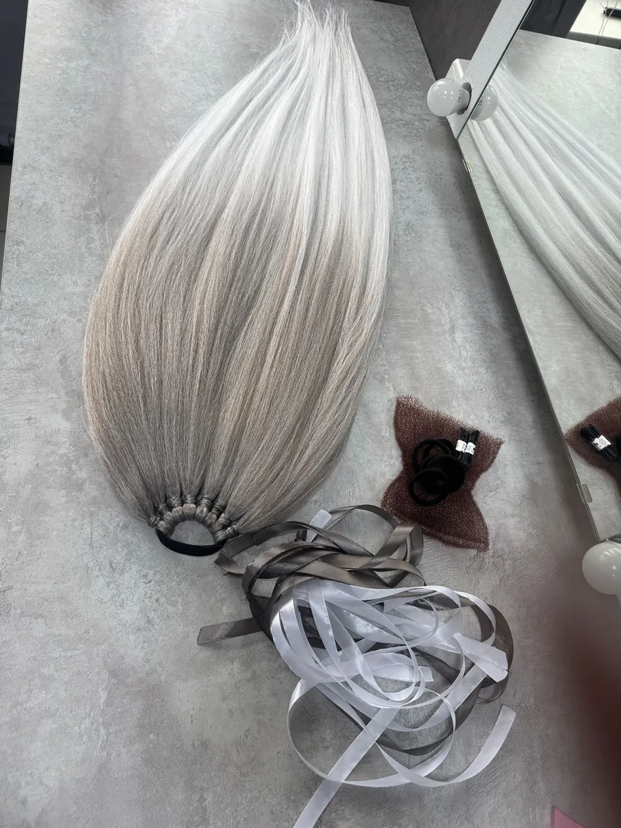 Хвост "Жасмин" на резинке