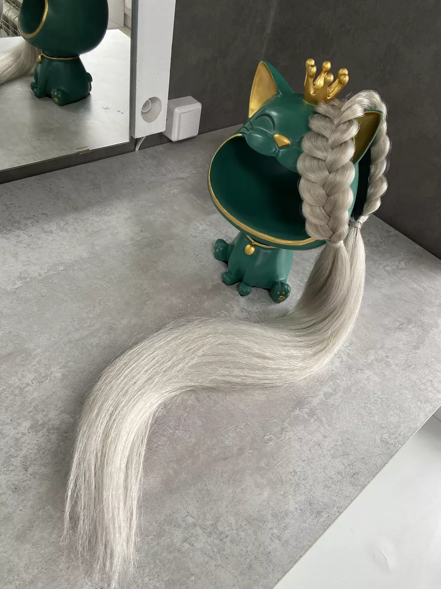 Ободок с хвостиками